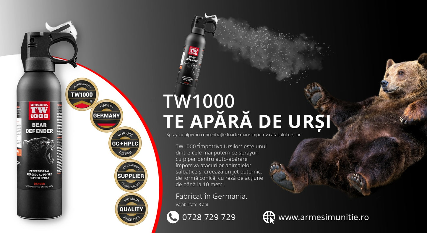 Spray urs TW1000, 225ml , raza 8-10 metri